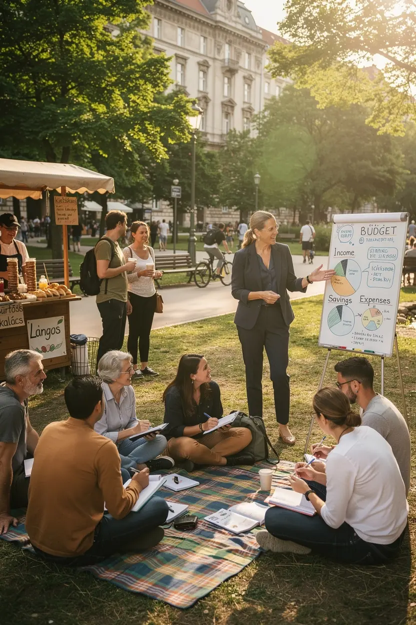 Különböző pénzügyi könyvek, amelyek hasznos tippeket adnak a költségvetés készítéshez.