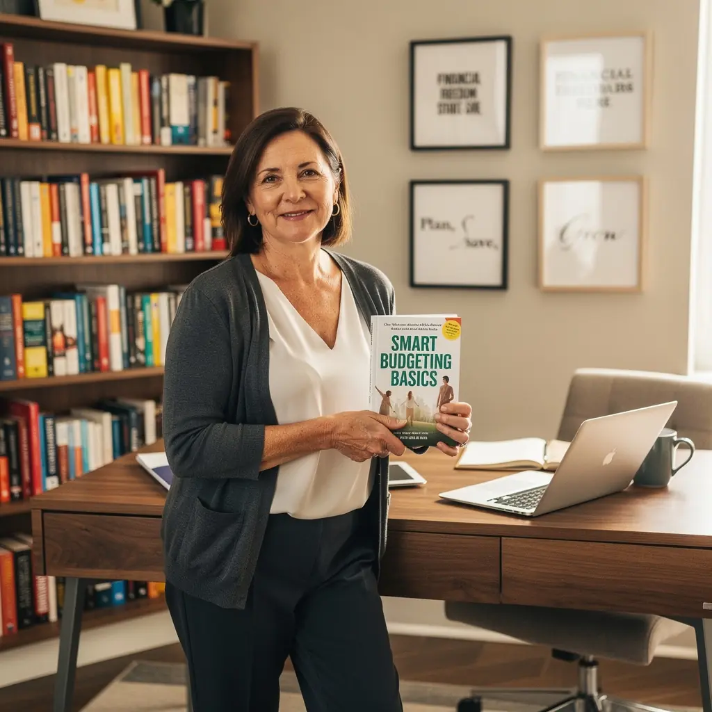 Könyvborítók, amelyek a pénzügyi műveltség fejlesztésére összpontosítanak.